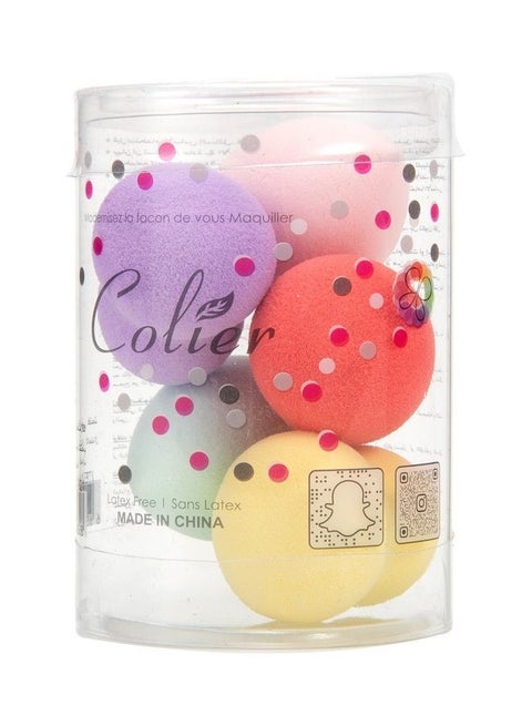 5-Piece Foundation Sponge Multicolour