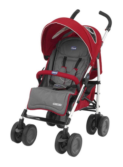 Multiway Evo Stroller WIth Adjustable And Comfortable Seat, Newborn - Fire