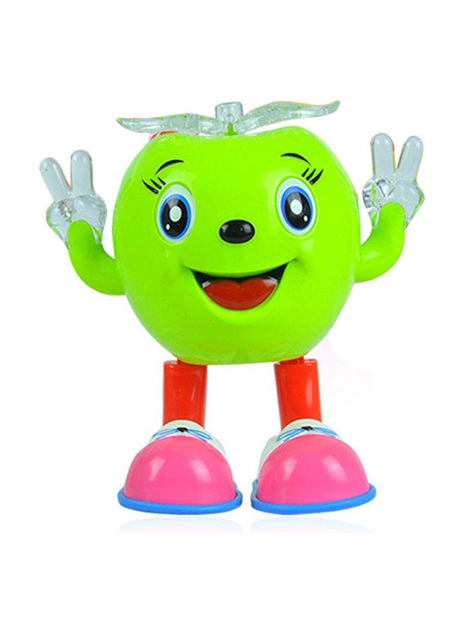 Kidle Cartoon Dancing Little Apple Electric Walking Toy 19.6x16.2x12.4cm  - Image 1