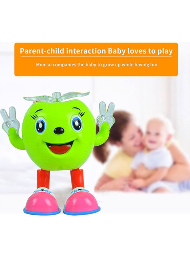 Kidle Cartoon Dancing Little Apple Electric Walking Toy 19.6x16.2x12.4cm  - Image 3