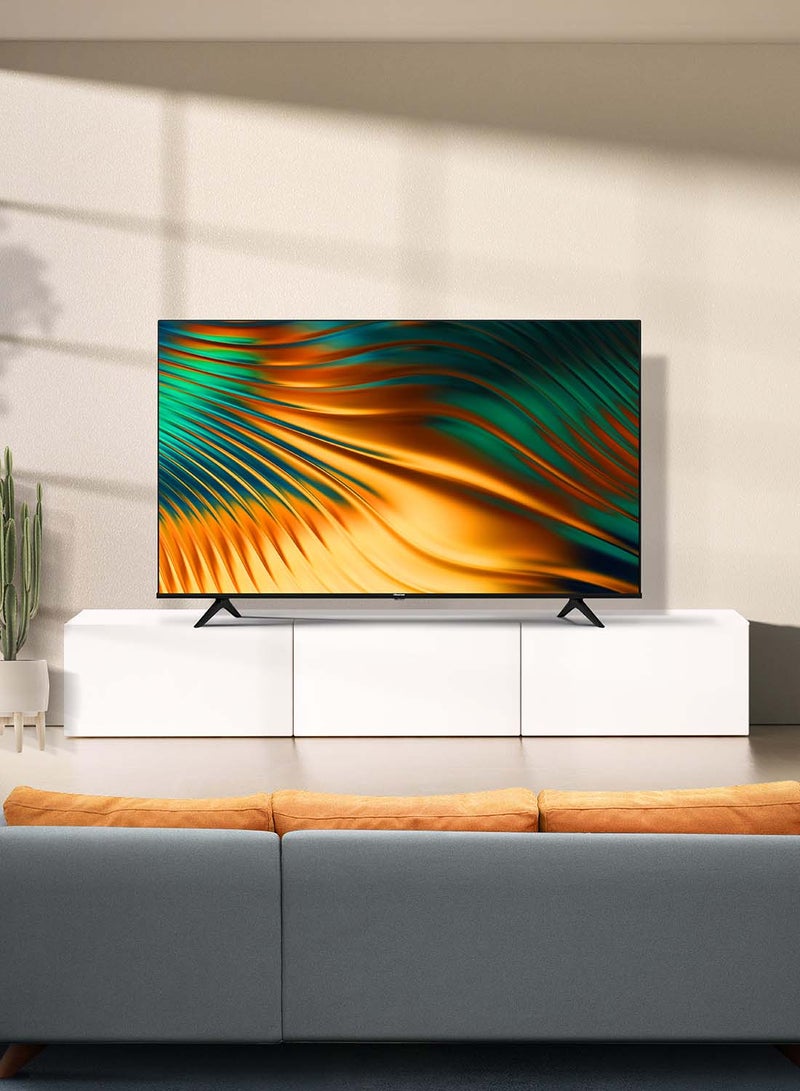 Hisense - 65- Inch 4K- UHD SMART VIDAA TV HDR 10/HLG- Wifi(2.4GHZ) -Bluetooth5.0 DLNA- HDCP Version H.265 decoder-Gaming mode 60 Hz Refresh rates 65A6GS Black - Image 1