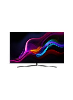 شاشة ULED مقاس 65 بوصة بدقة 4K، ومعدل تحديث 120 درجة، ونظام تشغيل Vida، ويأتي مع Netflix وفيديو ويوتيوب وتلفزيون Mbc Shahid T2/S2 65U8GQ أسود 65U8GQ أسود