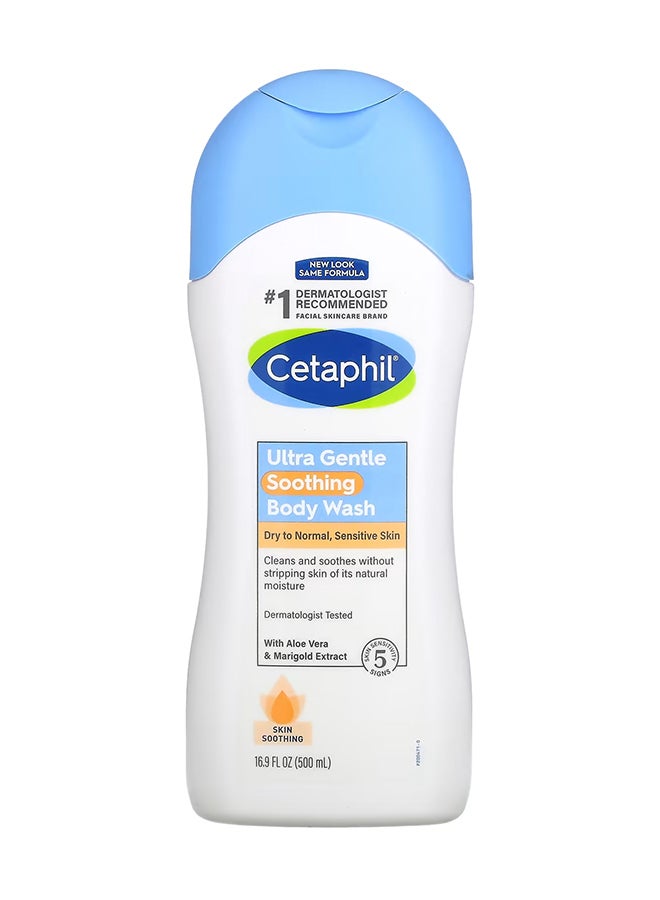 Cetaphil Ultra Gentle Soothing Body Wash 500ml  - Image 1