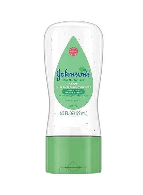 Baby Gel Oil With Aloe & Vitamin Clear 192ml
