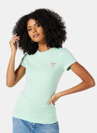 Mini Triangle Logo T-Shirt Mint - v1655726124/N50734448V_1