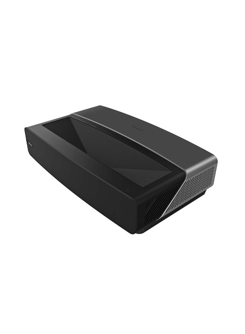 4K Ultra Short Throw Laser TV With 100-Inch ALR Screen, 2700 ANSI Lumens, Android TV, HDR10, Built-in Alexa And Google Assistant 100L5G Black