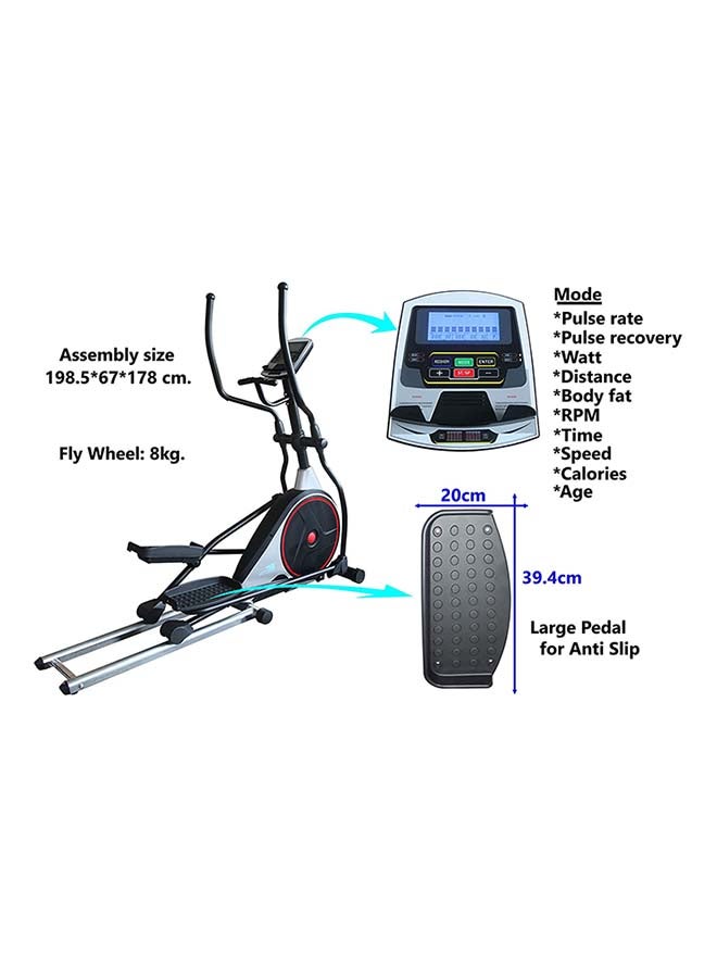 SkyLand Cross Trainer Bike 73.4kg  - Image 2