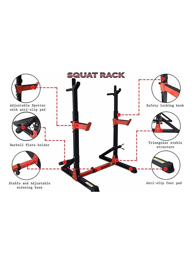 SkyLand Heavy Duty And High-Quality Squat Rack 110x55x17cm  - Image 3