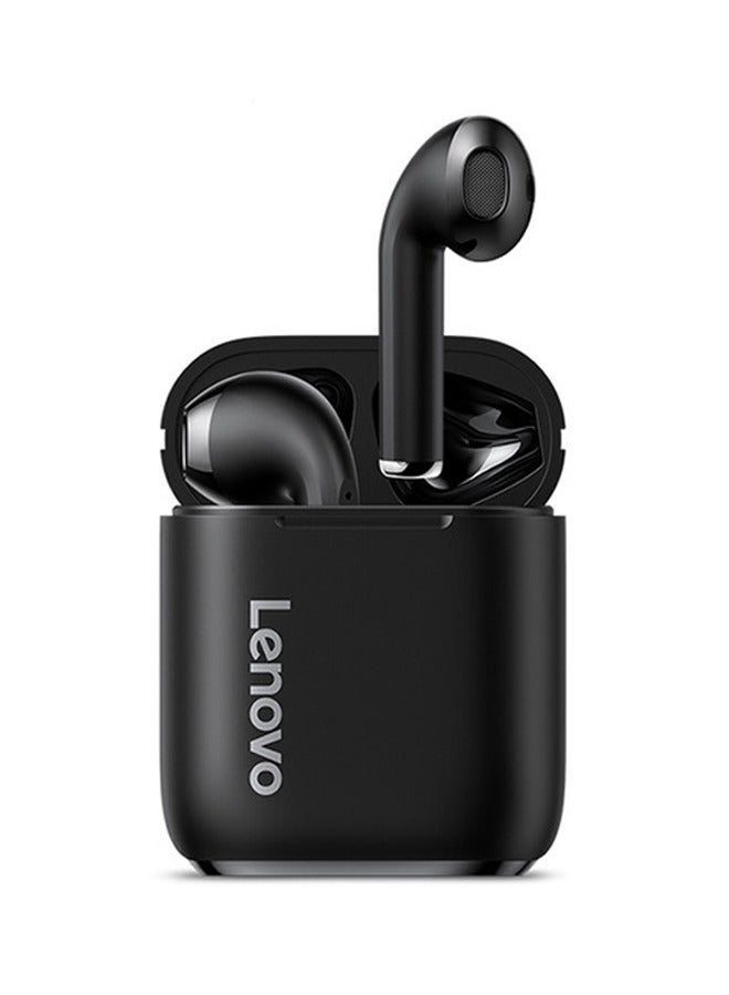 Lenovo - LP2 True Wireless Bluetooth Earbuds Black - Image 1