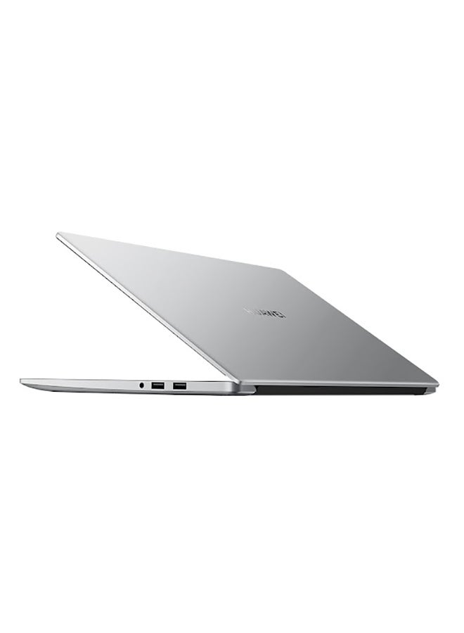 HUAWEI - MateBook D 15 Laptop With 15.6-Inch Full View 1080P FHD Display, Intel Core i7-1165G7 Processor / 16GB RAM / 512GB SSD / Windows 10 Home / Multi-Screen Collaboration / Fingerprint Reader / English/Arabic Mystic Silver - Image 1