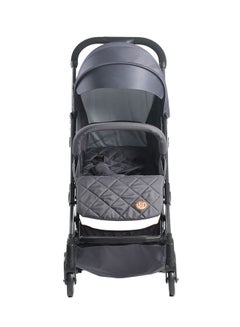 TEKNUM Travel Lite Stroller With Sunveno Diaper Bag Black With Hooks Grey  - Image 2