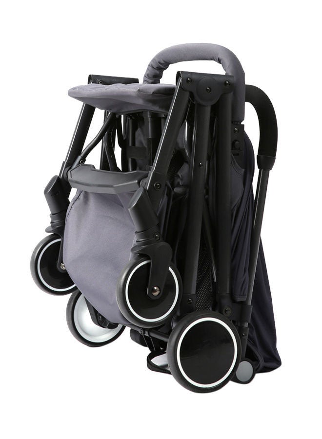 TEKNUM - Travel Lite Stroller With Sunveno Diaper Bag Black With Hooks Grey - Image 1