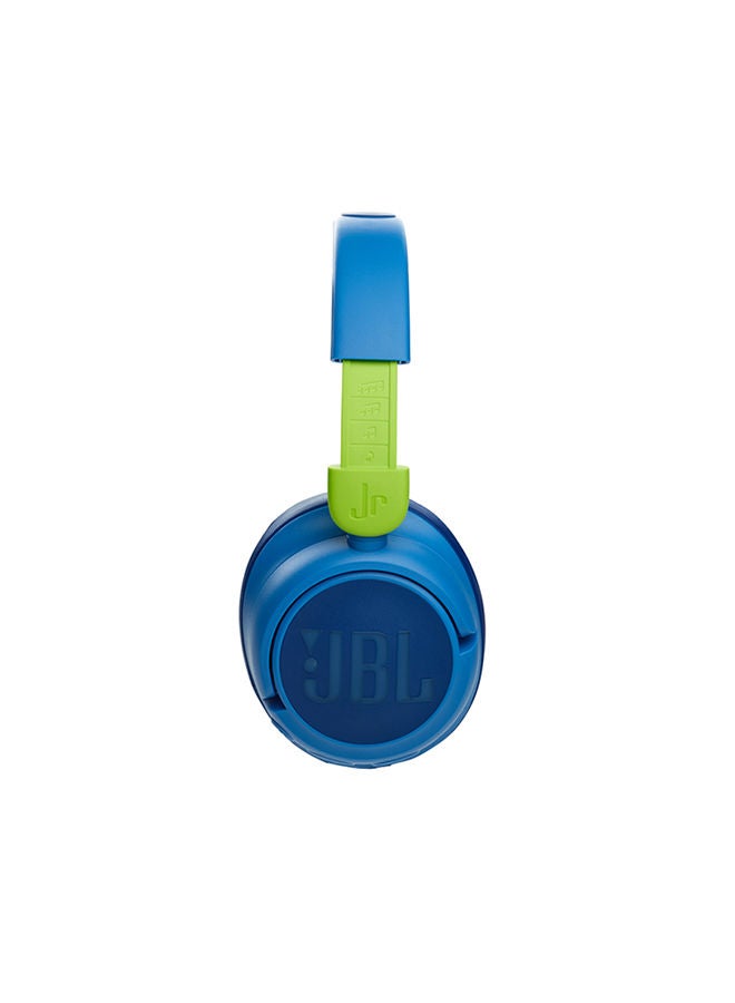 JR460NC Wireless Over-Ear Noise Cancelling Kids Headphones, Built-In Mic, 30 Hour Battery, Designed for Kids, Detachable Audio Cable Blue - v1655820029/N53331505A_5