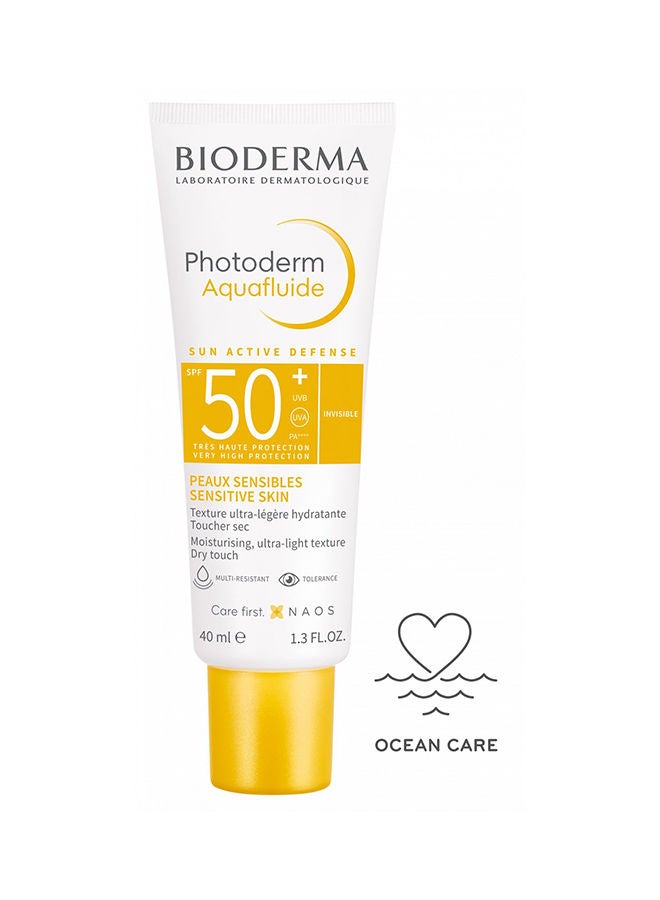 مستحضر فوتوديرم أكوا بقوام سائل مع عامل الحماية من الشمس +Spf 50 شفاف 40ملليلتر