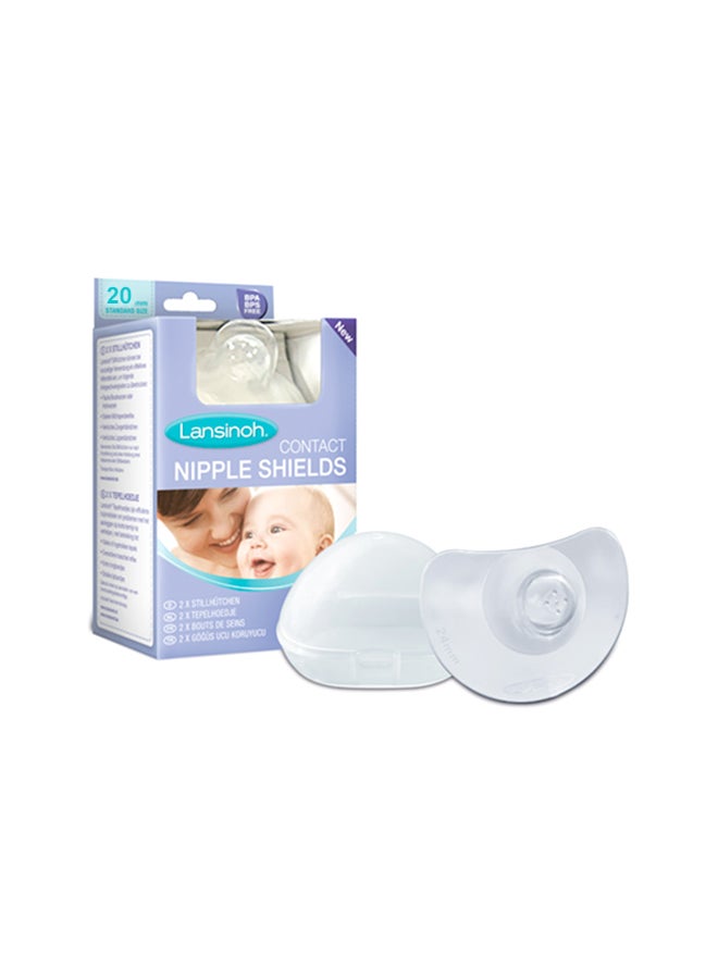 Lansinoh - 2-Piece Contact Nipple Shields - Image 1