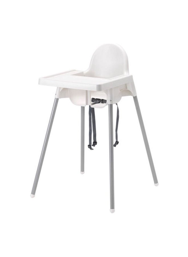 ZENHOME Adjustable High Chair With Tray And Seat Belt ( Assembly Instructions) - Image 1