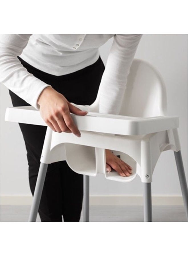 ZENHOME Adjustable High Chair With Tray And Seat Belt ( Assembly Instructions) - Image 3