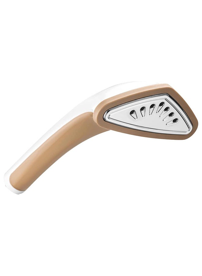 BLACK+DECKER - Twin Pole Garment Steamer, Fast Heating, 35g/min Steam Rate, 6 Steam Levels, Stainless Steel Head, Auto Cut-Off,Extended Steaming Capacity, 1.5 L 2400 W GST2400-B5 White/Gold - Image 1