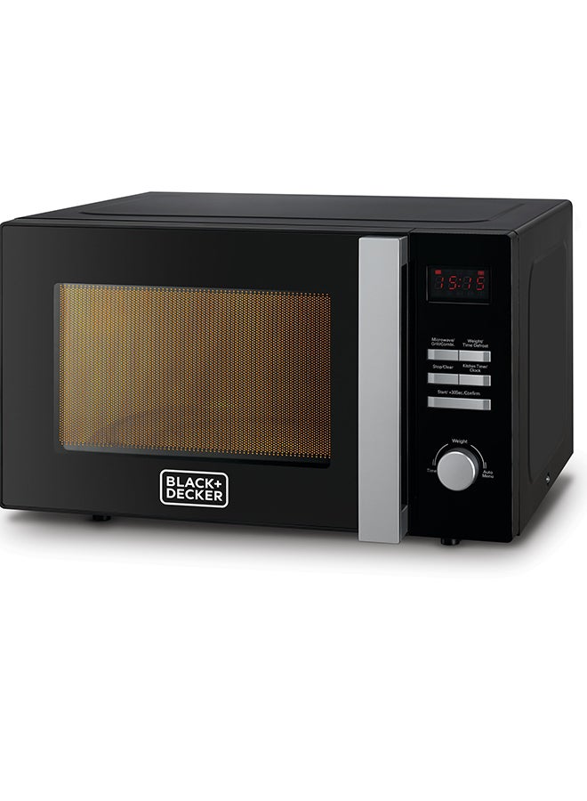 BLACK+DECKER Microwave Oven With Grill 28 L 900 W MZ2800PG-B5 Black  - Image 1