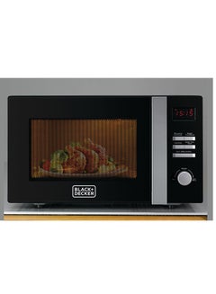 BLACK+DECKER Microwave Oven With Grill 28 L 900 W MZ2800PG-B5 Black  - Image 2