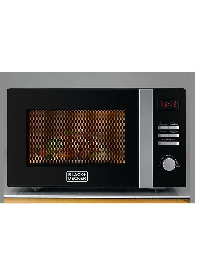 BLACK+DECKER Microwave Oven With Grill 28 L 900 W MZ2800PG-B5 Black  - Image 2