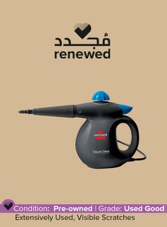 Renewed - Portable Steam Shot Cleaner 0.36L 1050W 2635E Titanium/Bossanova Blue
