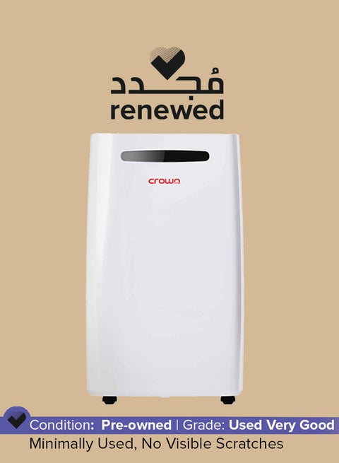 Renewed - Dehumidifier With Digital Humidity Display MD-231 Dehumidifier White