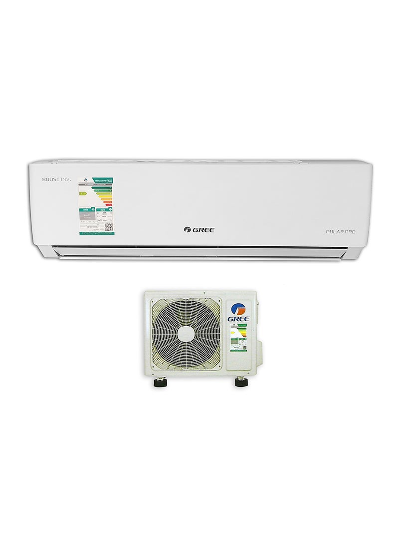 GREE Pular Split Air Conditioner 27200 BTU Cold With Wifi, (2022 Model) GWC30AGE-D3NTA1D/I ,GWC30AGE-D3NTA1D/O White  - Image 1