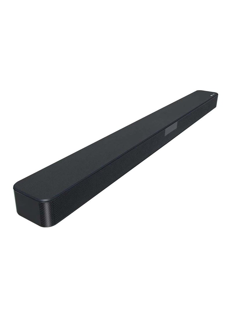 LG - 2.1-Channel Soundbar With Wireless Subwoofer And DTS Virtual:X SN4A Black - Image 1