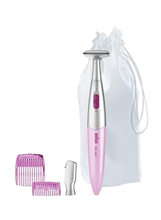 براون أداة تشذيب سيلك-أبيل 3 في 1 وردي / فضي - Image 1