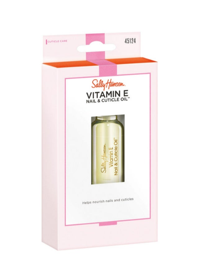 Sally Hansen Vitamin E Nail & Cuticle Oil Nail Treatment Clear  - Image 2