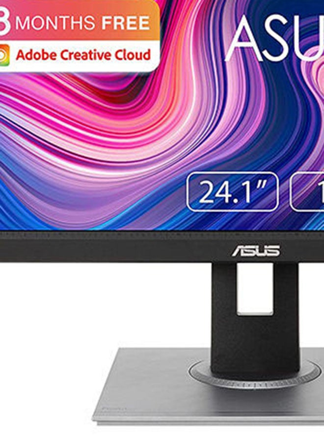 ASUS - ProArt PA248QV Display Professional Monitor – 24.1-inch, (1920 x 1200), 60Hz 16:10, IPS, 75Hz, WUXGA 100% sRGB, ProArt Preset, Ergonomic Stand | 90LM05K1-B01370 Black - Image 1