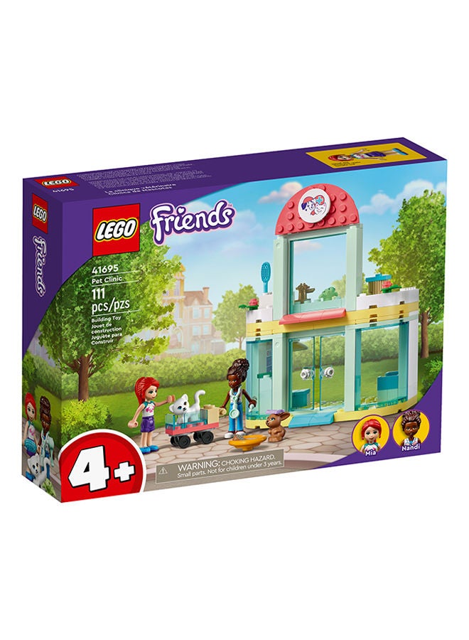 LEGO 41695 Friends Pet Clinic  Building Kit 111 Pieces 111 4+ Years - Image 2