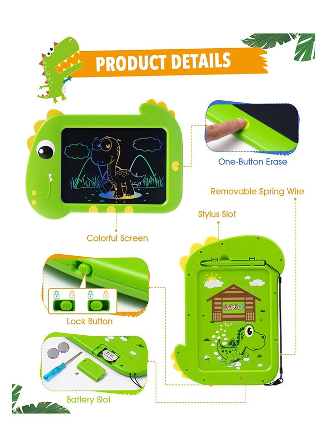 Rock Pow LCD Writing Tablet 8.5 Inch Boys Girls Toys Gifts For 3 4 5 6 7 Year Old Doodle Board Dinosaur Toys Drawing Pads  - Image 5