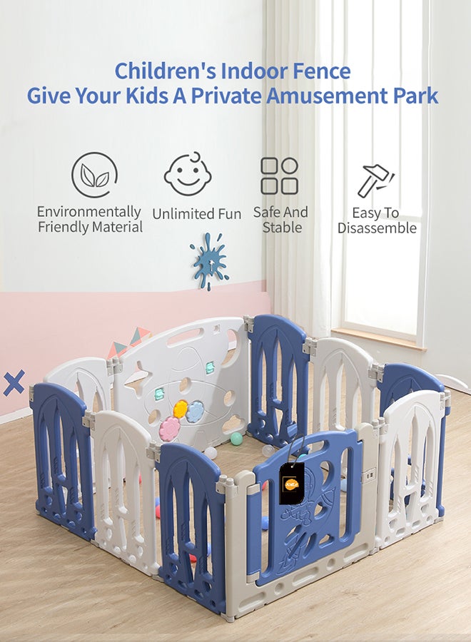 Kidle - 10 Panel Foldable And Portable Baby Playpen - Image 1