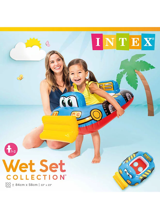 INTEX Kiddie Float 58 cm Assorted Style May Vary - 1 Piece - Assorted
