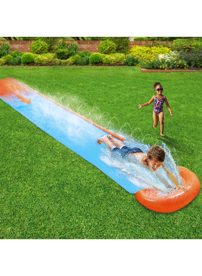Bestway - H2O Go Single Water Slide With Speed Ramp 52198E 18feet - Image 1