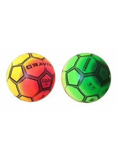 PVC Ball Soccer Pixel Gravity Assorted 23cm - v1655959689/N49968330A_1