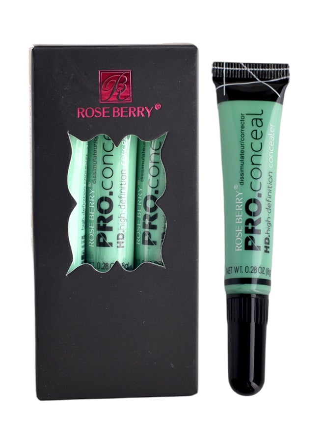 ROSE BERRY 4-Piece Pro Concealer HD High Definition Multicolour  - Image 2