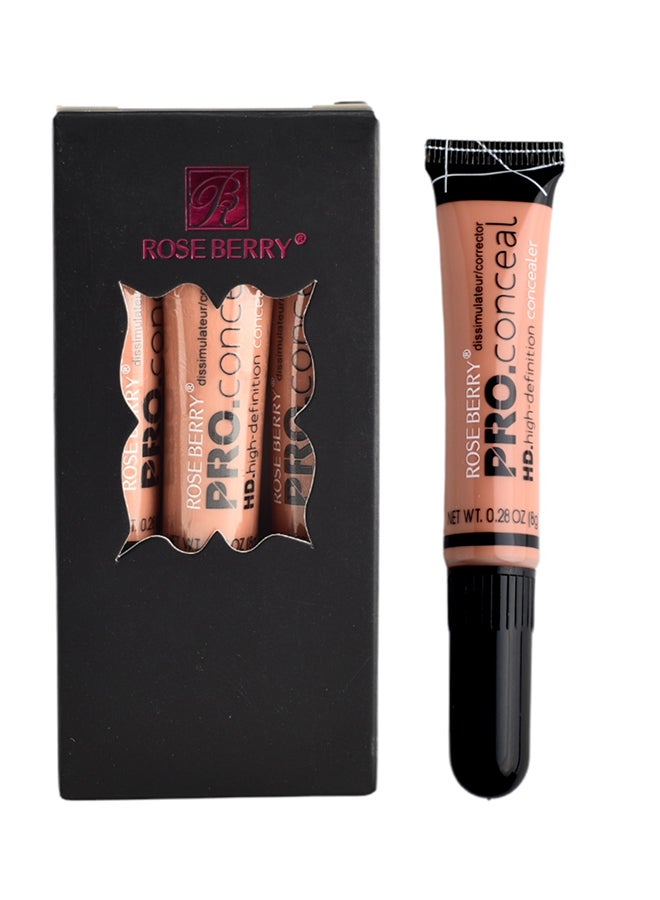ROSE BERRY 4-Piece Pro Concealer HD High Definition Multicolour  - Image 3