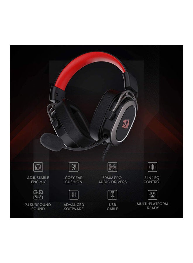 REDRAGON Helios Usb Wired Gaming Headset  - Image 3