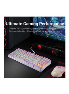 REDRAGON K552 Kumara Rainbow Mechanical Gaming Keyboard  - Image 2