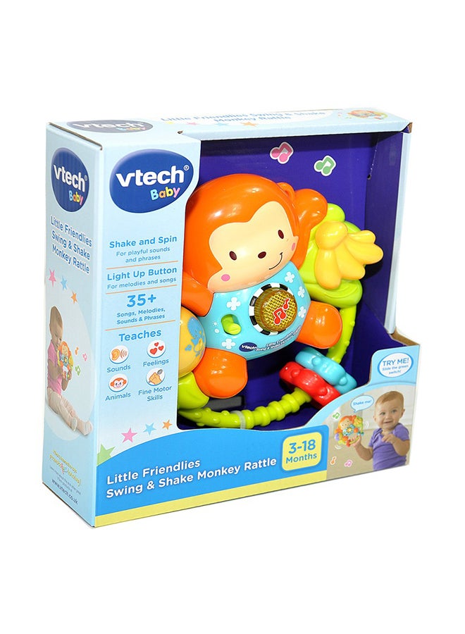 vtech Little Friendlies Swing And Shake Monkey Rattle Toy - Image 2