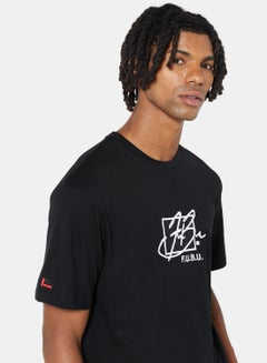 FUBU Script Essential T-Shirt Black  - Image 3