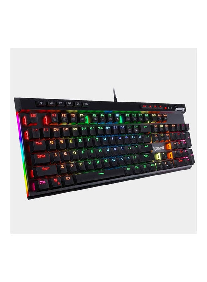 REDRAGON - Vata Rgb Led Backlit Full Mechanical Gaming Keyboard With Macro - Image 1