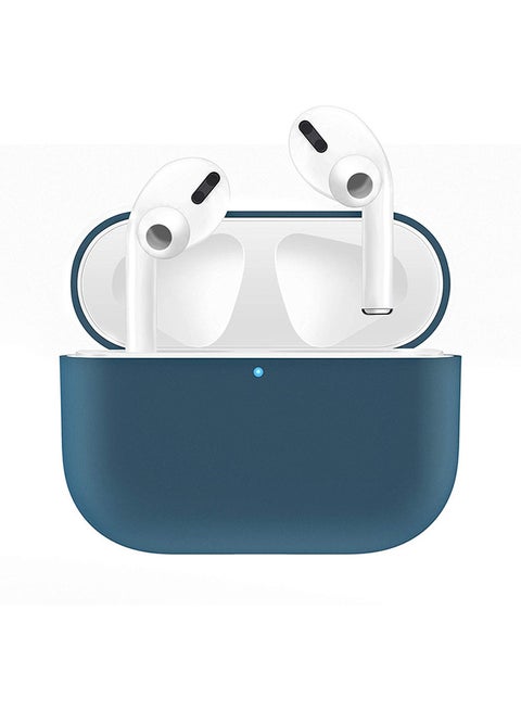Protective Charging Case Cover For Apple AirPods Pro Blue