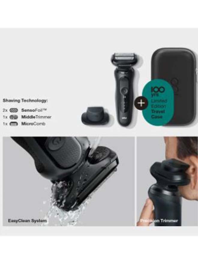 BRAUN - Series 5 MBS5 Wet & Dry Electric Shaver 100 Years Limited Edition 22.4 x 6.8 x 15.7cm - Image 1
