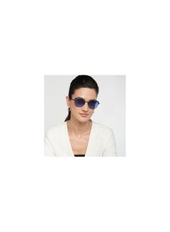VINCENT CHASE Vintage Full Rim Cat Eye Shape Polarized & UV Protected Sunglasses VC S14079 - Lens Size: 54mm - Black  - Image 4