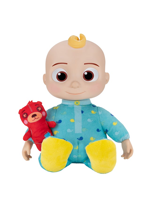 Cocomelon Beautiful Cute Plush Roto Bedtime Musical Jj Doll With 7 Sounds And Cuddling Toy 17.78x15.87x30.48cm - Image 3
