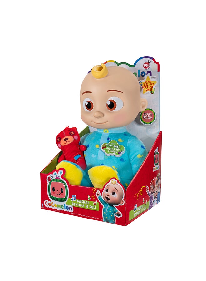 Cocomelon Beautiful Cute Plush Roto Bedtime Musical Jj Doll With 7 Sounds And Cuddling Toy 17.78x15.87x30.48cm - Image 2